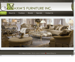 maximsfurniture.com: Maxim's Furniture - Maxim's Furniture
Joomla! - the dynamic portal engine and content management system