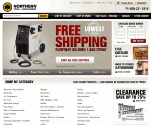 northerntool.com: Portable Generators, Pressure Washers, Power Tools, Welders | Northern Tool + Equipment
NorthernTool.com's product lines include generators, portable generators, pressure washers, grounds maintenance, heaters and stoves, trailer parts, engines, water pumps, lawn sprayers, tractors, hydraulics, hand, air and power tools, and more!