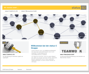 statusc.com: Die status [C] Gruppe -  Wir machen mobil ... - status [c]
status C - der Verbund von IT-Dienstleistern für die Automobilindustrie