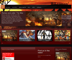 1821comics.com: 1821 Comics
1821 Comics is devoted to bringing exciting eye popping new titles to the world of comics.