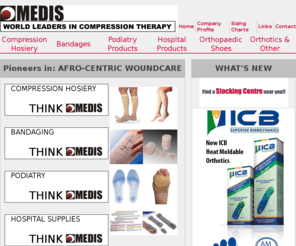 medismedical.com: MEDIS - WORLD LEADERS IN COMPRESSION TREATMENT
Suppliers of quality orthopaedic and surgical products in Southern Africa.