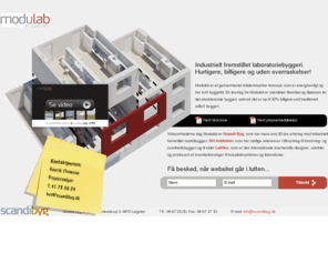 modulab.dk: Modulab by Scandi Byg
Industrielt fremstillet laboratoriebyggeri af Scandi Byg a/s, RH Arkitekter og Labflex