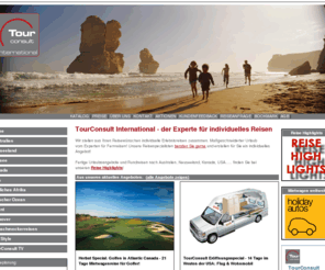 tourconsult.com: Mietwagenreisen, Erlebnisreisen, Gruppenreisen, Camper und Motorhomes in Australien, Neuseeland, Kanada und USA und Urlaub vom Fernreise Spezialisten TourConsult
Wir stellen aus Ihren Reisewünschen individuelle Erlebnisreisen zusammen. Maßgeschneiderter Urlaub vom Experten für Fernreisen! Unsere Reisespezialisten beraten Sie gerne und erstellen für Sie e