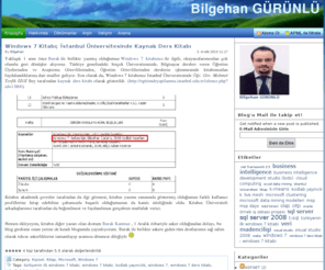 gurunlu.com: Bilgehan GÜRÜNLÜ |
