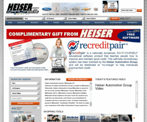 heiser.com: Heiser Automotive Group | Car Dealers | Milwaukee
Visit the Official Site of Heiser Automotive Group, Selling Car in Milwaukee, WI and Serving Milwaukee. , Milwaukee, WI .