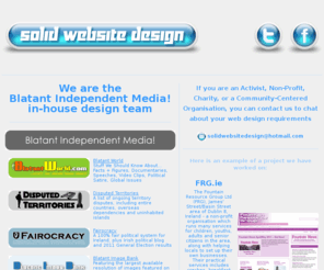 solidwebsitedesign.com: Solid Website Design :: stylish - modern - manageable - customised
Website design and development :: Serving Ireland & The World :: Complete custom-built websites from €500 :: HTML & CMS :: Specialising in non-profits, causes