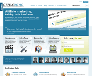 affiliorama.net: Affiliate Marketing Training, Software & Support  | Affilorama
Affilorama brings you free affiliate marketing training, software and support. Register now for free today and boost your affiliate sales!