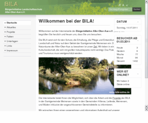 bila-online.de: BILA
Willkommen auf der Internetseite der Bürgerinitiative Landschafstsschutz Aller-Oker-Aue e.V. (BILA).