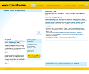 nejnizsicena.com: Hypotéky.com - Hypoteční poradci a makléři
Přehled hypotečních poradců a makléřů v České republice