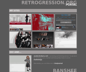 retrogression.org: [ retrogression.org ] PORTAL

