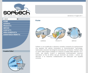 softechsrl.com: informatica modena
Informatica Modena: software gestionale e creazione siti web. Softech: il tuo partner per l'informatica a modena. Consulenza, assistenza, corsi di informatica. Vendita di prodotti hardware e software