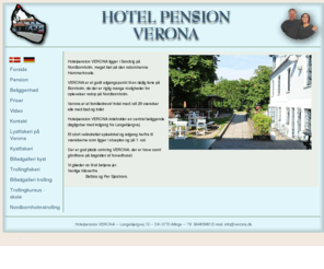 verona.dk: Bornholm - Hotelpension Verona | Home | Hotel Pension Verona
