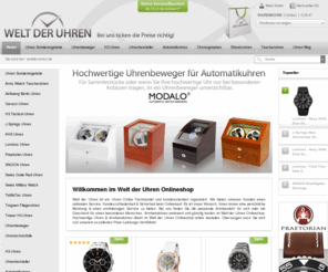 weltderuhren.com: Uhren günstig kaufen im Welt der Uhren Onlineshop | H3 Uhren Fachhandel | weltderuhren.de
Uhren günstig kaufen im Welt der Uhren Onlineshop. Bekannte Armbanduhren und Markenuhren zu günstigen Preisen im Uhrenshop online kaufen. Astboerg, Carucci, H3 Tactical, J.Springs, KHS, Luminox, Praetorian, SNOON, Swiss Code Red, TaWaTec, Traser