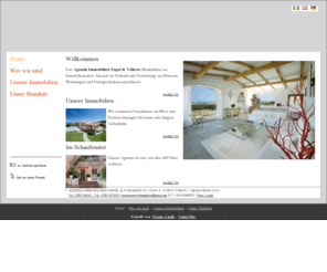 engelvoelkers-immobilien.com: Agenzia Immobiliare Engel & Völkers - Immobilienbüro - Portocervo-Arzachena (OT) - Visual Site Deutsch
Das Immobilienbüro  Engel & Völkers, Marktführer im Immobiliensektor, hat sich im Verkauf und Vermietung von 
Häusern, Wohnungen und Prestigeobjekten spezialisiert.