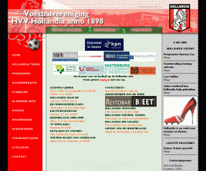 hollandia-hoorn.nl: Hollandia Hoorn | Voetbalvereniging HVV Hollandia anno 1898
De officiele website van voetbalvereniging HVV Hollandia Hoorn anno 1898.