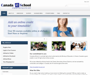 royaleschool.com: Home : Canada eSchool

General information about our company and what we do can be found on our home page.