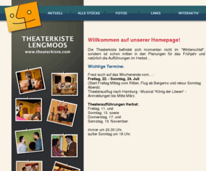 theaterkiste.com: Theaterkiste Lengmoos/Ritten/Südtirol - Willkommen auf der offiziellen Homepage der Theaterkiste Lengmoos
Theaterkiste Lengmoos am Ritten - Willkommen auf der offiziellen Homepage der Theaterkiste Lengmoos