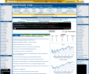 ernstrade.com: Bourse Ernstrade.com - Portail Boursier - Actualite Boursiere Internationale.
Bourse Actualite boursiere .Profile corporate international