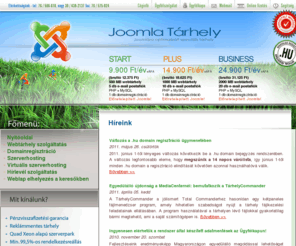 joomlatarhely.hu: Joomla Tárhely - Joomlára optimalizált speciális tárhely
Joomla Tárhely tárhely, webhosting és domain szolgáltatások