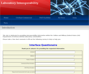 labinterop.org: Laboratory Interoperability
Home Page