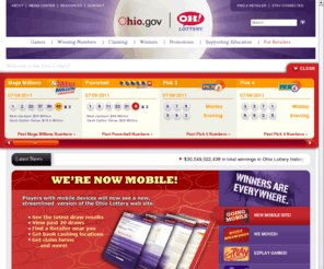 ohiolottery.com: Welcome to the Ohio Lottery! :: The Ohio Lottery
