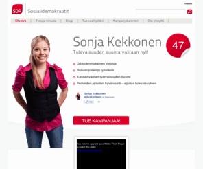 sonjakekkonen.fi: Sonja Kekkonen
 