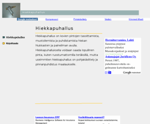 hiekkapuhallusta.info: Hiekkapuhallus
Hiekkapuhallus