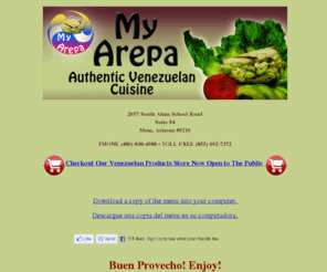 myarepa.com: Authentic Venezuelan Food | Mesa, Arizona | My Arepa
