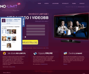 no-limit.pl: NO-LIMIT.PL - filmy online bez limitów !
W serwisie NO-LIMIT.PL można oglądać wszystkie filmy i seriale umieszczone na serwerach megavideo bez limitów czasowych.