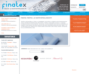 tekstiili.com: Finatex - Finatex, tekstiili- ja vaatetusteollisuus ry
Finatex