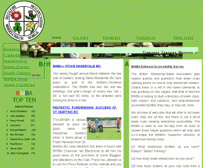 bwba.org.uk: BRITISH WHEELCHAIR BOWLS ASSOCIATION
Widely recognised as the governing body of wheelchair bowls in the UK, BWBA provides integration, advice, training, competition and coaching for members.