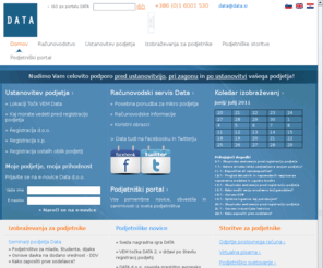 data.si: Moje podjetje, moja prihodnost | Data d.o.o., podjetniške storitve za d.o.o. in s.p.
Moje podjetje, moja prihodnost | Data d.o.o., podjetniške storitve za d.o.o. in s.p.