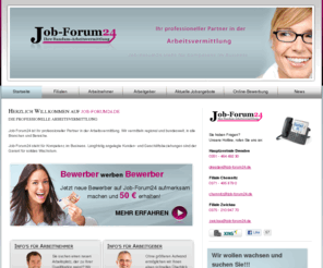 job-forum24.com: Job-Forum24.de - Ihre Rundum Arbeitsvermittlung
arbeitsvermittlung, onlinebewerbung, zeitarbeit