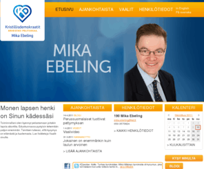 mikaebeling.fi: Mika Ebeling
Kristillisdemokraatit