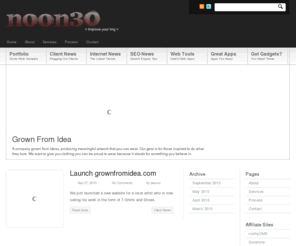 noon30.ca: noon30.ca
noon30 delivers professional websites, hosting, and e-mail, at prices the larger firms cannot touch!