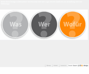 bauer-design.com: Beate Bauer Design Düsseldorf. Konzept - Logo - Grafik - Webdesign.
Beate Bauer entwirft und gestaltet künstlerische Design Konzepte für den Gesamtauftritt von Vereinen, Freiberuflern, Selbständigen und kleinen Unternehmen. Auch Web-Design ist im Portfolio.