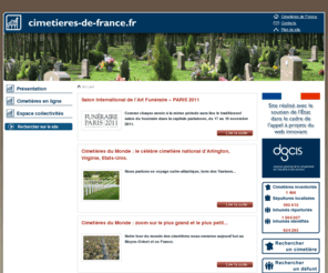 cimetieredefrance.com: Cimetières de France - Cimetières de France
Cimetières de France répertorie les défunts, les sépultures et les cimetières de France.