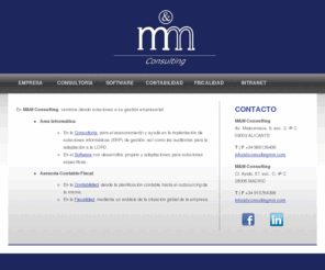 consultingmm.com: M&M Consulting: Empresa
My Site