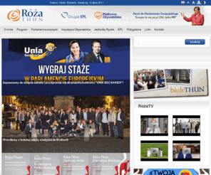 rozathun.pl: Oficjalna strona Róży Thun - Strona główna
Oficjalna strona Poseł do Parlamentu Europejskiego, Róży Thun
