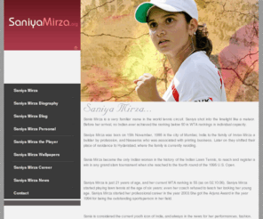 saniyamirza.org: Sania Mirza Wallpapers, Tennis Star Saniya Mirza's Pics, Gallery and Biography
