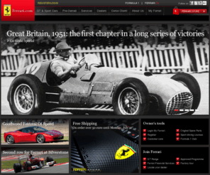 612scaglietti.net: Ferrari - The Italian automotive company's official site
Ferrari Official Site. The history of the legend, complete ranges of all cars, F1 2010 season and much more.