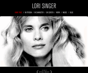 lori-singer.com: LORI SINGER - Official Website
Lori Singer - Official site devoted to Lori Singer's film career. Lori Singer's photo and video gallery, biography, latest news and events