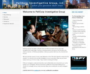 pellcorponline.com: Welcome to PellCorp Investigative Group
PellCorp Investigative Group - a full service investigative agency