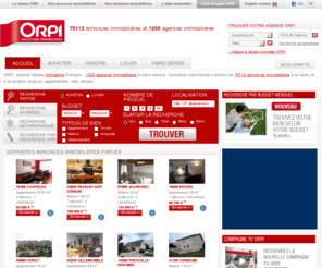 orpi-bondy-immobilier.com: Immobilier, agences immobilières Orpi - Petites annonces immobilières
Annonces immobilières, agence immobiliere. ORPI, 1er réseau français d'agences immobilières propose ses annonces immobilières de location, vente, achat de maison, appartement, studio, garage, ... Système alerte mail pour vos annonces.