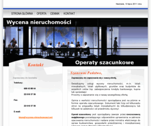 wycena-nieruchomosci.net: Wycena Nieruchomości Warszawa Rzeczoznawca Majątkowy
Wycena nieruchomości Warszawa - rzeczoznawca majątkowy w Warszawie, operat szacunkowy, operaty szacunkowe