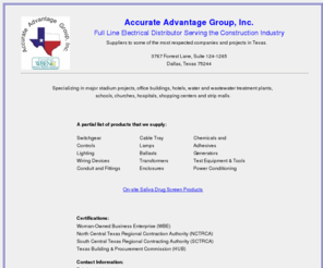 accurate-advantage.com: Accurate Advantage
Women owned business specializing in commercial lighting