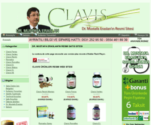 clavis.com.tr: Clavis Resmi Web Sitesi -  Dr. Mustafa Eraslan - Reishi, Panax, Romaflex, Varitex, Romadur
Clavis Resmi Web Sitesi -  Dr. Mustafa Eraslan - Reishi, Panax, Romaflex, Varitex, Romadur