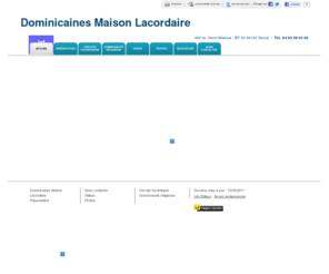 dominicaine-maison-lacordaire.com: Circuits touristiques - Dominicaine Maison Lacordaire à Vence
Dominicaine Maison Lacordaire - Circuits touristiques situé à Vence vous accueille sur son site à Vence