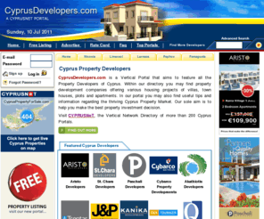 edoctorate.com: Cyprus Property Developers
Cyprus Property For Sale by Cyprus Developers. Use Cyprus Property Developers to find Villas, Houses, Apartments, flats, land, commercial property and offices to Buy or Rent