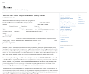 huserablogg.se: Husera   Få information om husera och vad husera är för någonting.
Få information om husera och vad husera är för någonting.